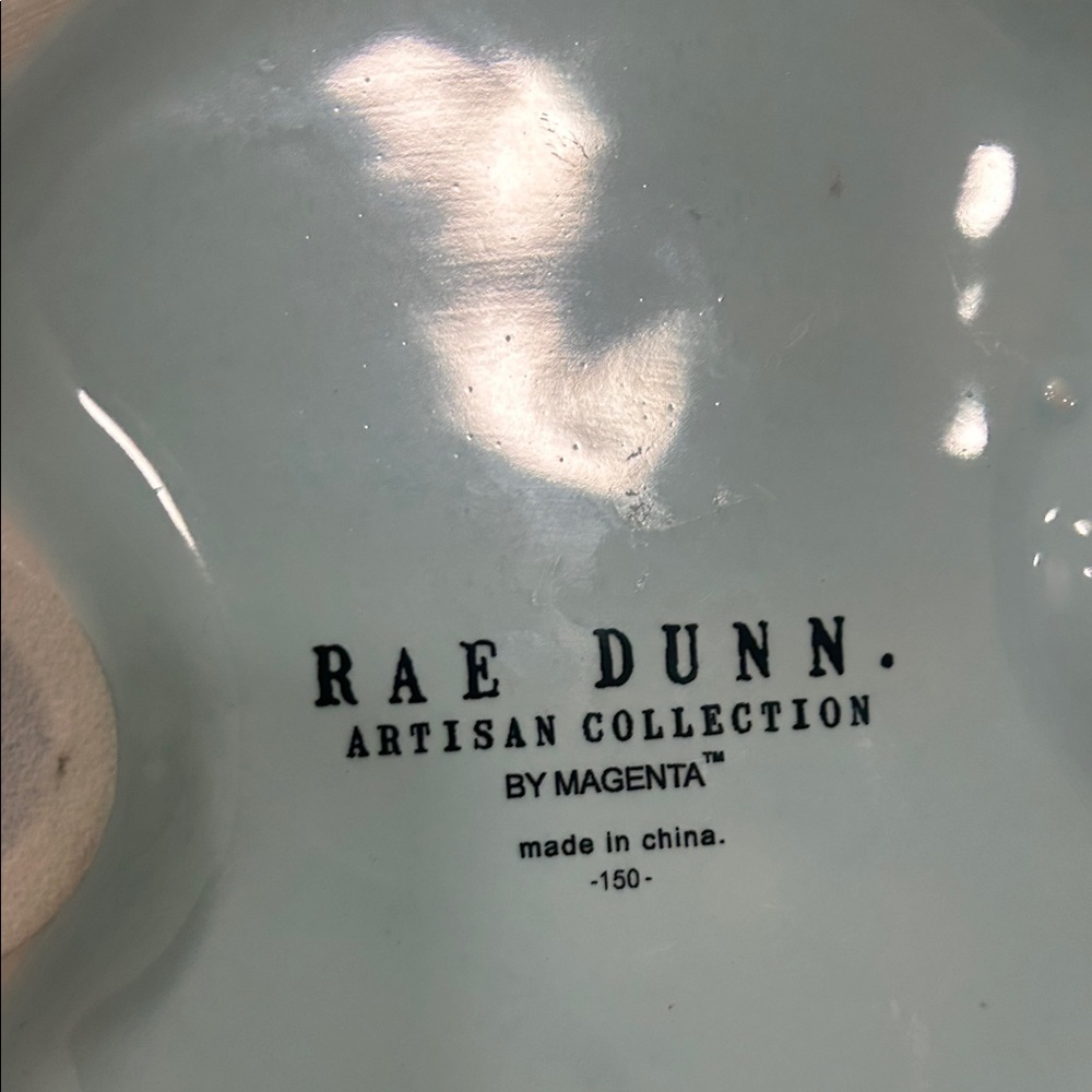 Rae Dunn Blue and White Bunny Watering Can - Picture 7 of 7